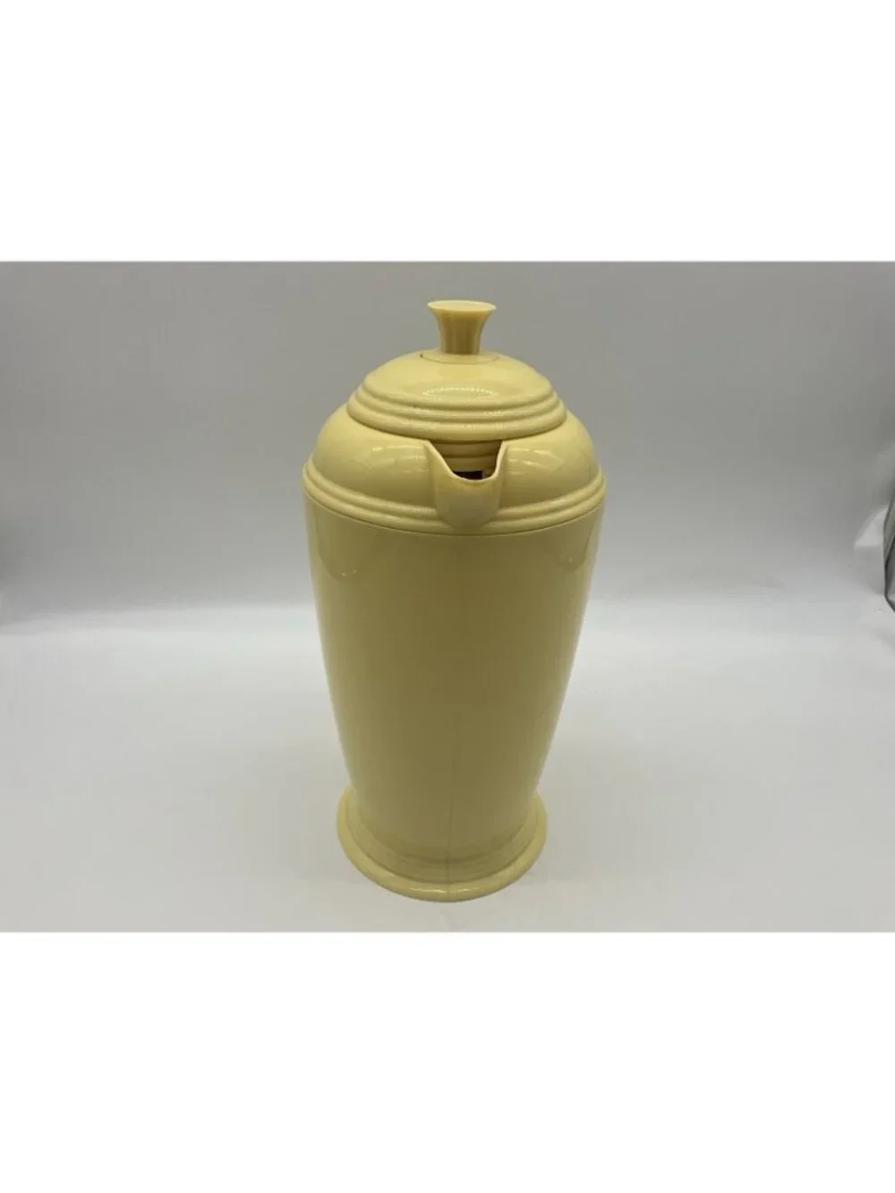 Sunflower Yellow FIESTA Vintage Plastic Insulated Carafe By Copco